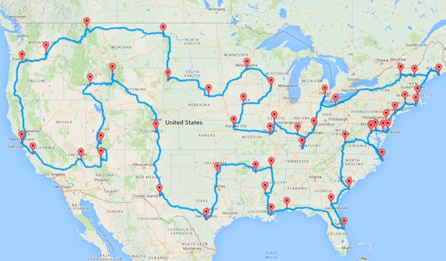Travelling Salesman Problem in Real Life